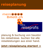 Reiseplanung von meineFahrkarte.de!